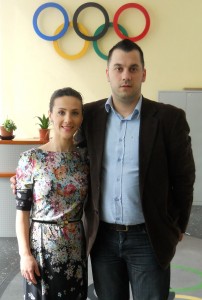 Andreea Raducan si Andreas Hniatiuc